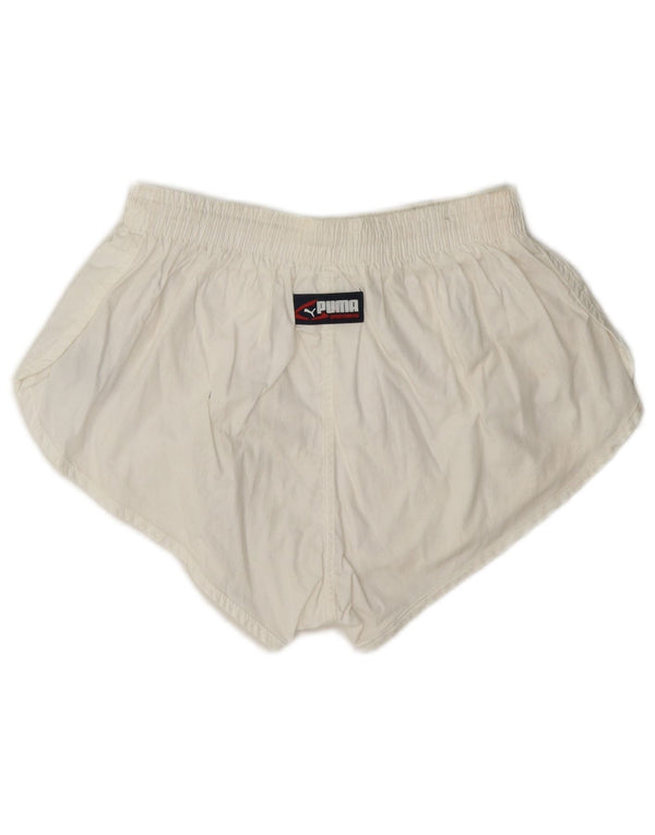Puma Damen Sportshorts UK 10 Small Weiß