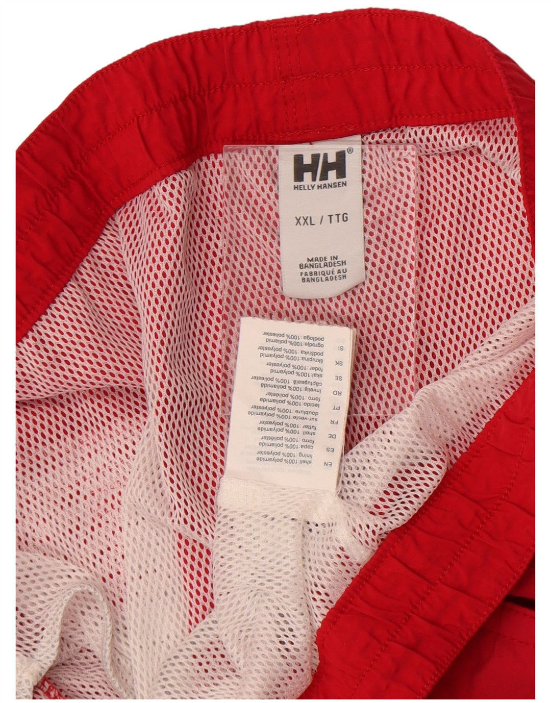Helly Hansen Badeshorts til mænd 2XL Rød Polyamid