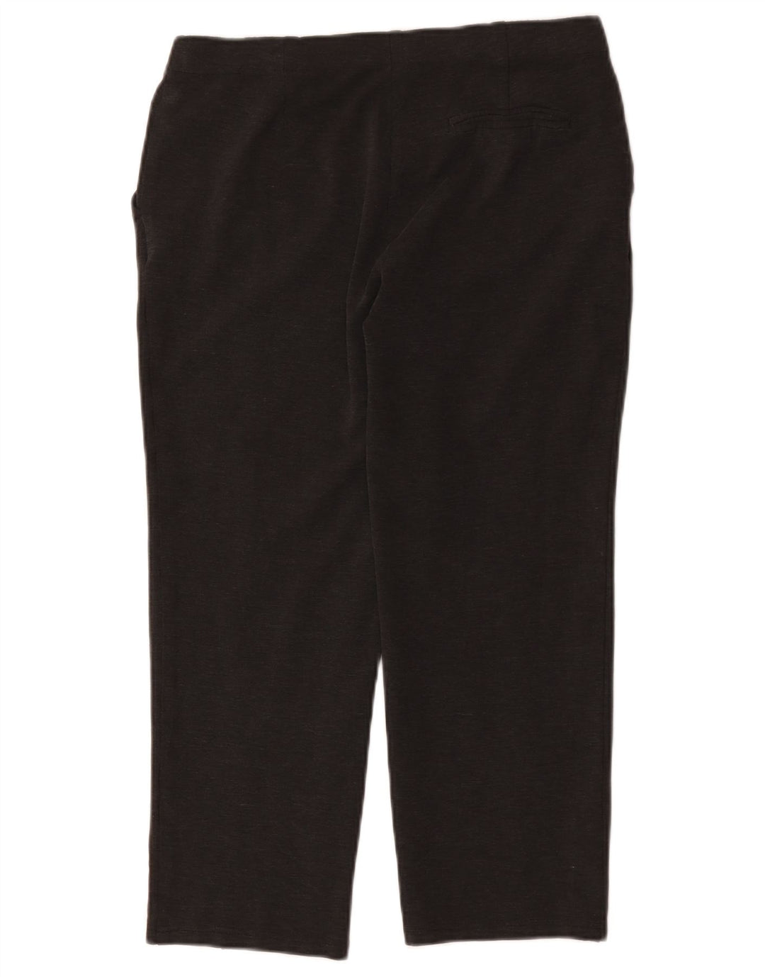 Marks & Spencer Womens Chino Trousers UK 12 Medium W32 L24 Grey Flecked