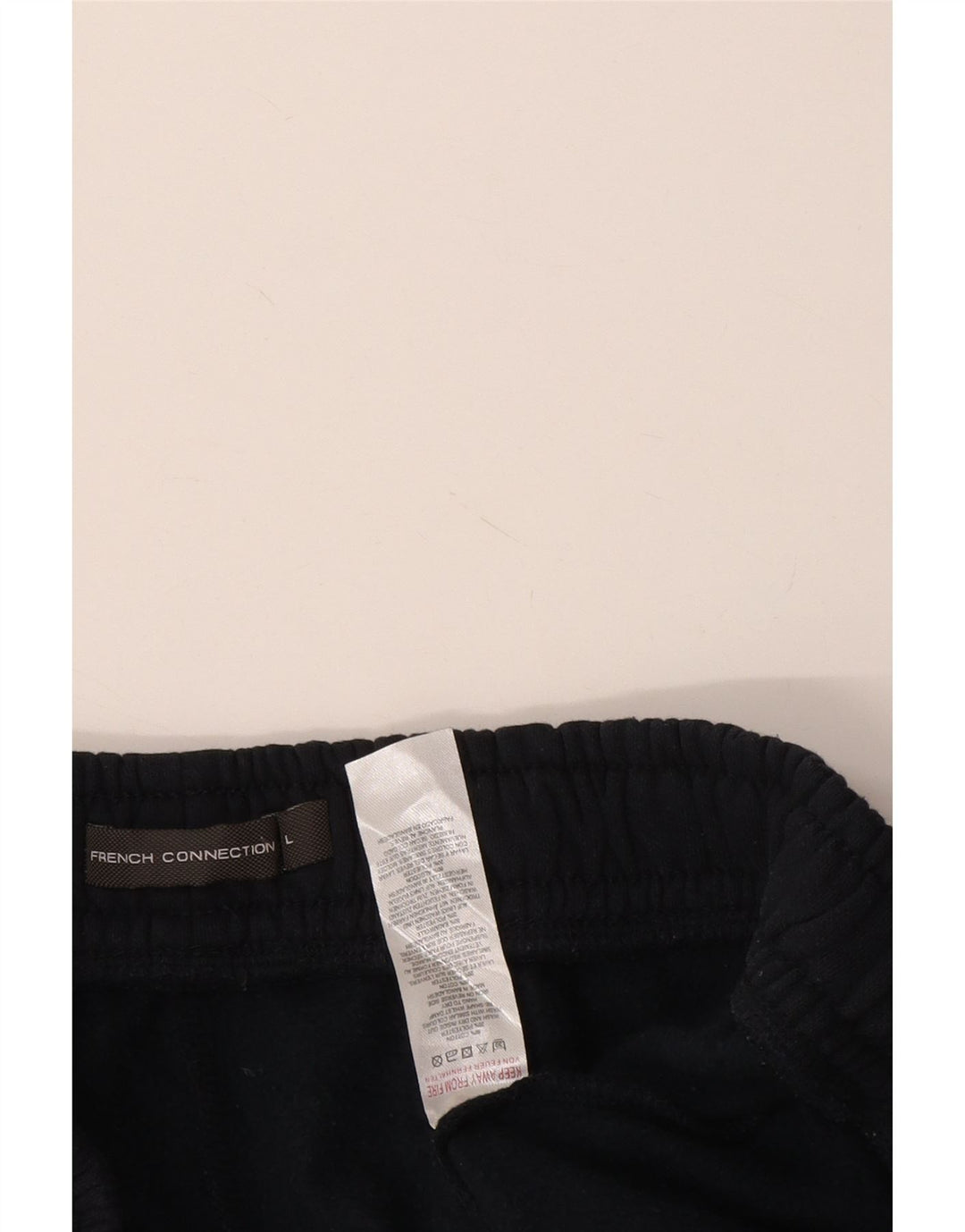 French Connection Mens Sport Shorts Large  Navy Blue Cotton