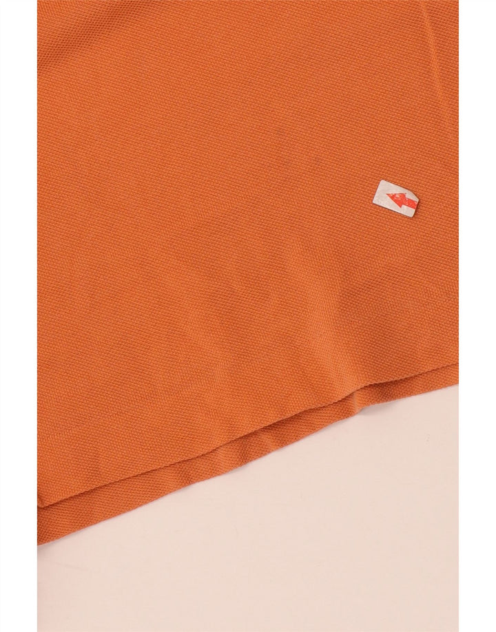Lacoste Mens Polo Shirt Size 6 XL Orange