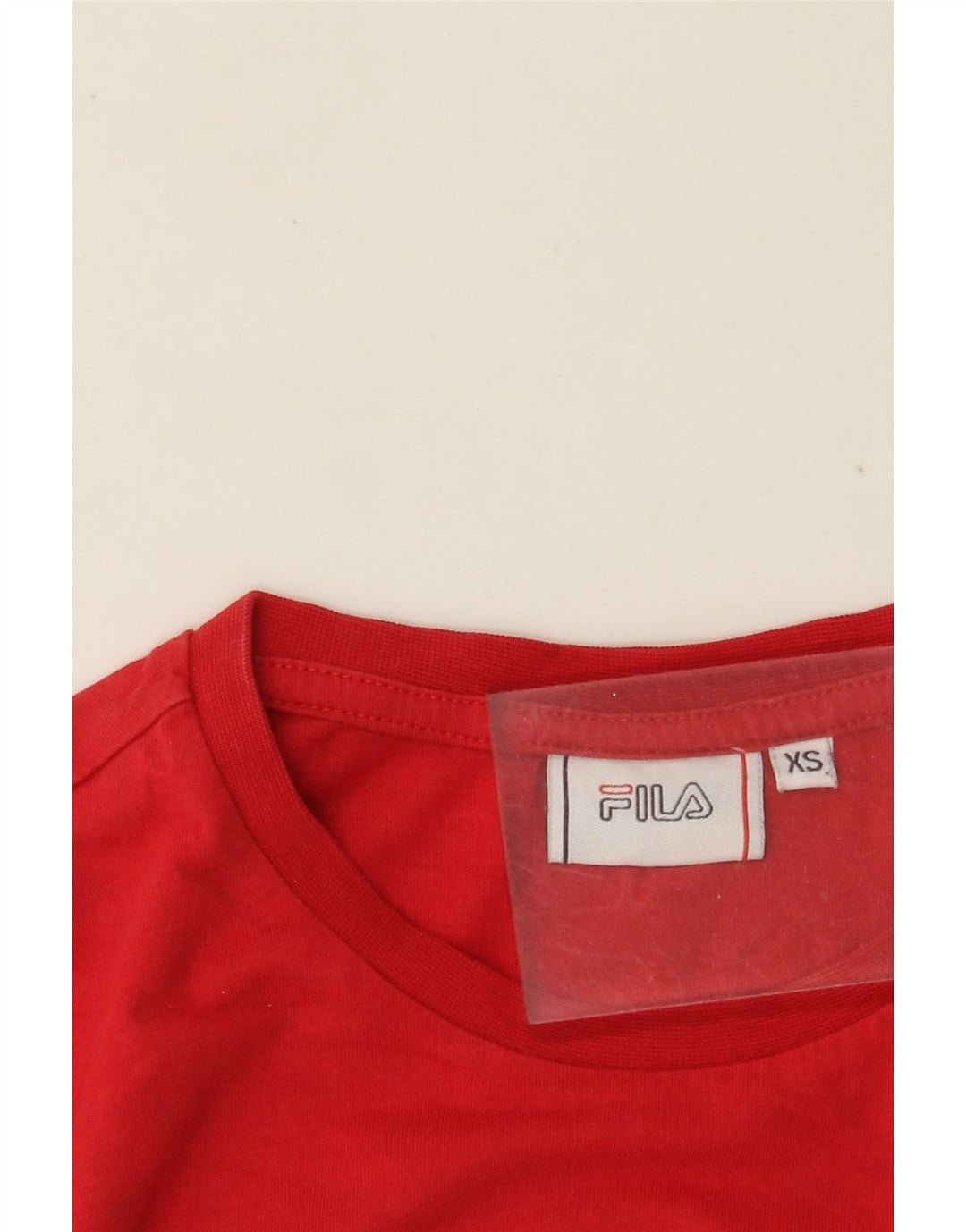 FILA Mens Graphic T-Shirt Top XS Red