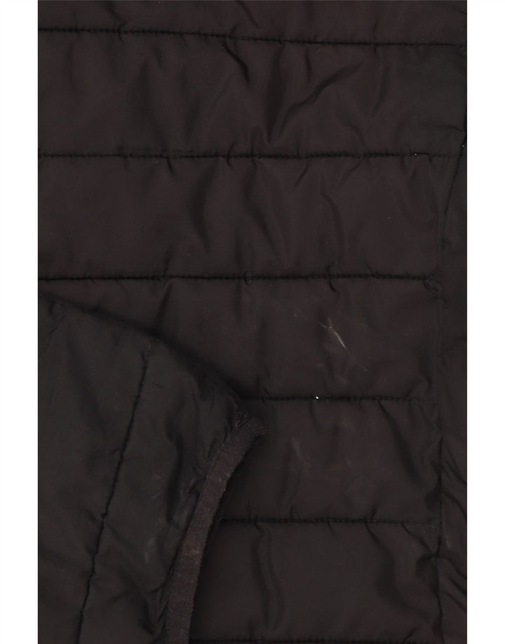 Ellesse Herre Polstret Jakke UK 38 Medium Sort Polyester