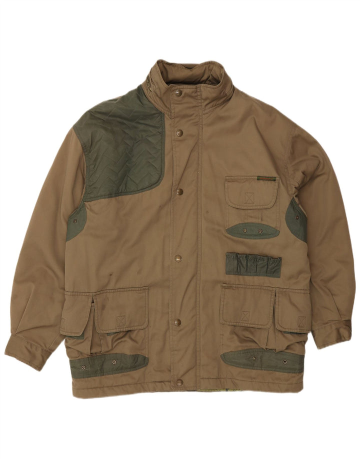 UNIVERS Giacca da uomo con cappuccio IT 52 XL Cotone marrone