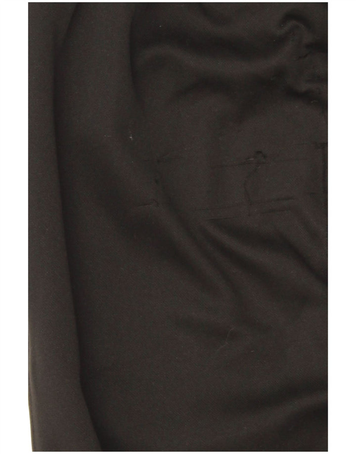 Kappa Mens Tracksuit Trousers Small Black Polyester