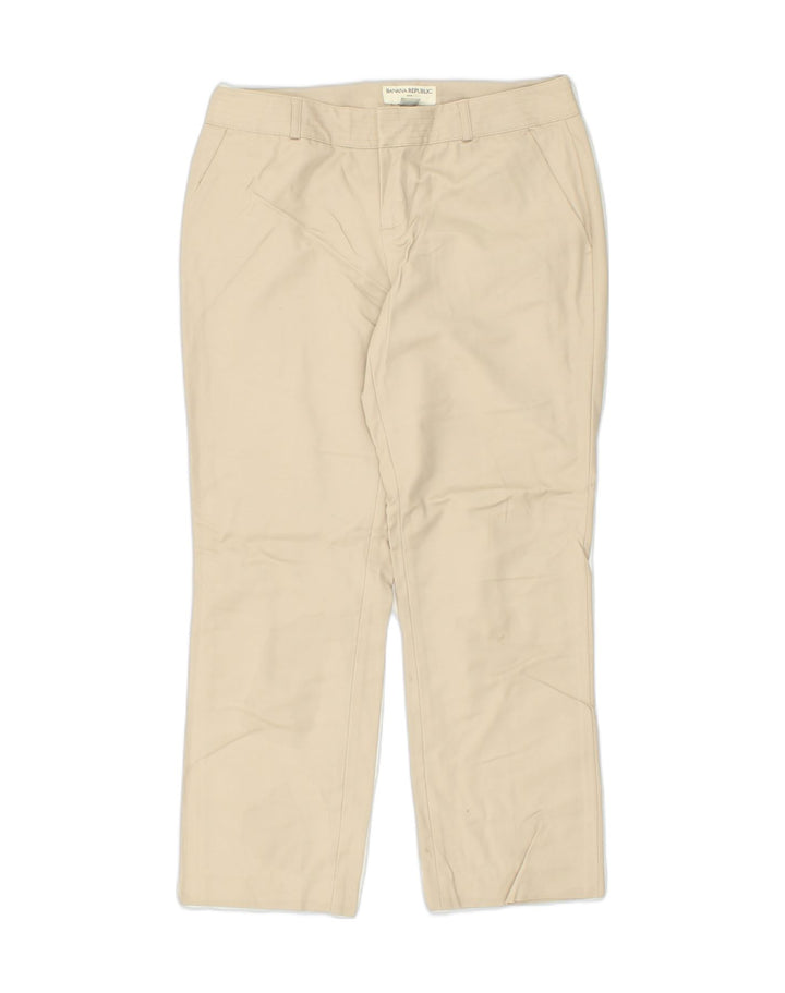 BANANA REPUBLIC Womens Straight Chino Trousers US 2 XS W29 L26  Beige | Vintage Banana Republic | Thrift | Second-Hand Banana Republic | Used Clothing | Messina Hembry 