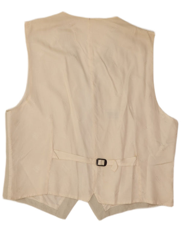 Vintage Ανδρικό Γιλέκο IT 56 2XL Γκρι Μεταξωτό