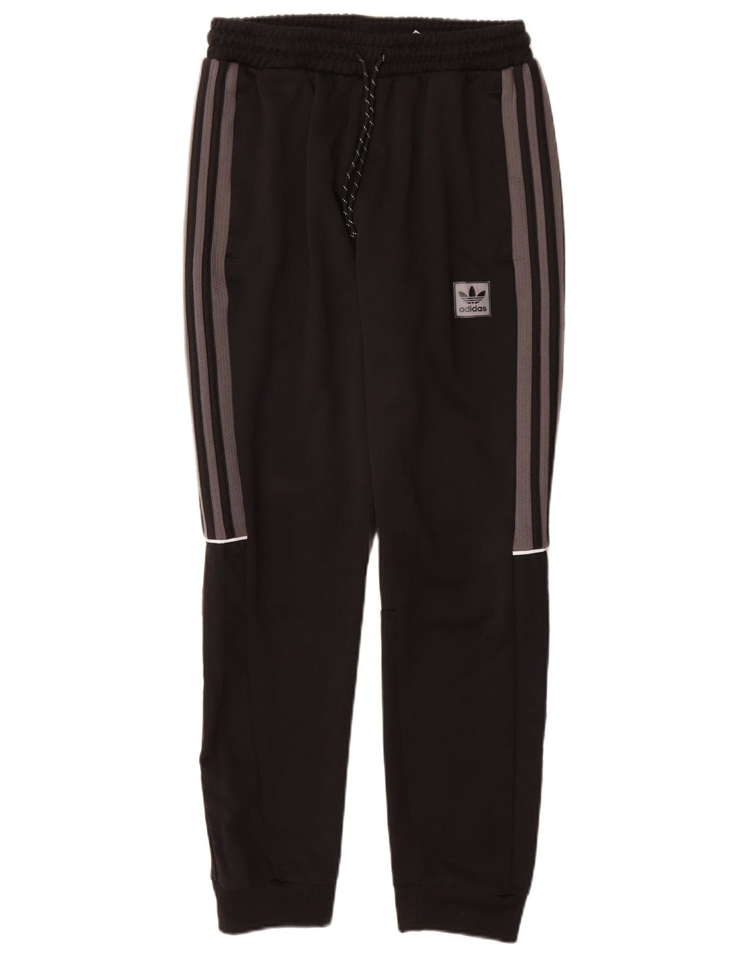 Adidas Mens Tracksuit Trousers Joggers Medium  Black Polyester