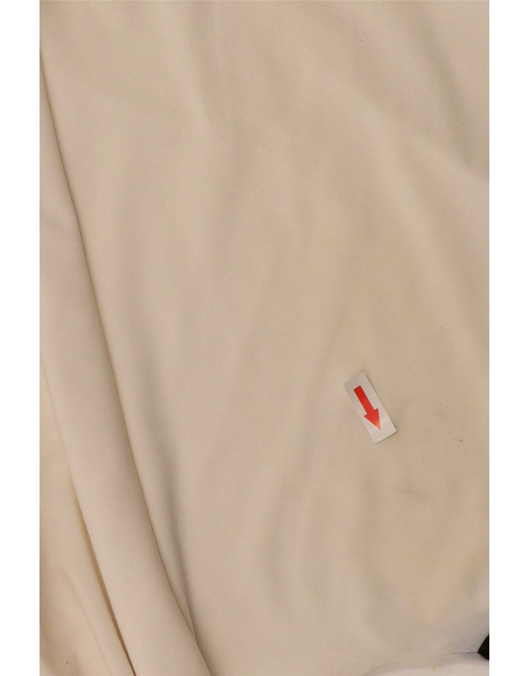 Zara Womens T-Shirt Top UK 14 Medium Off White Polyester