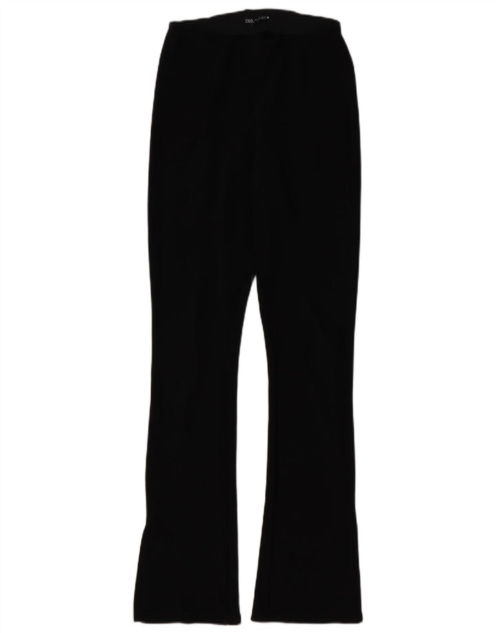Pantaloni Bootcut ZARA Femei Medium W28 L32 Negri