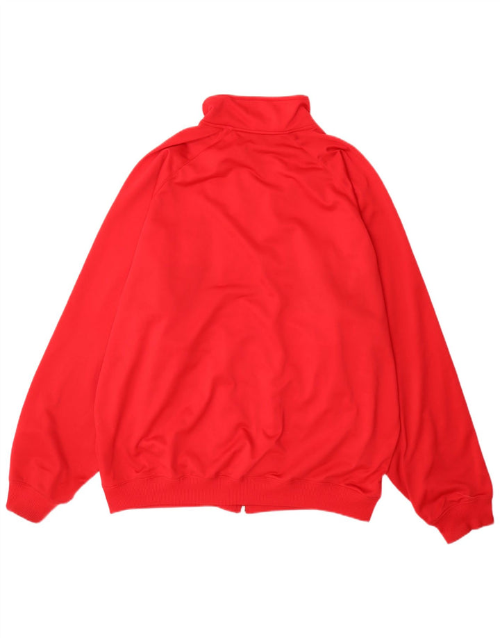 Fila Mens Tracksuit Top Jacket XL Vermelho Colourblock Poliéster