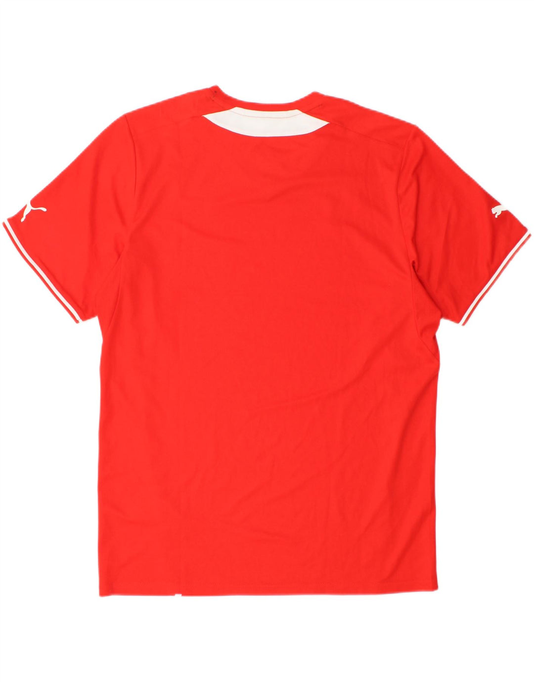 PUMA Mens T-Shirt Top XL Red Polyester Vintage Puma and Second-Hand Puma from Messina Hembry 