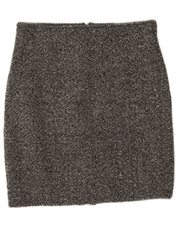 Minifalda vintage para mujer W28 gris medio