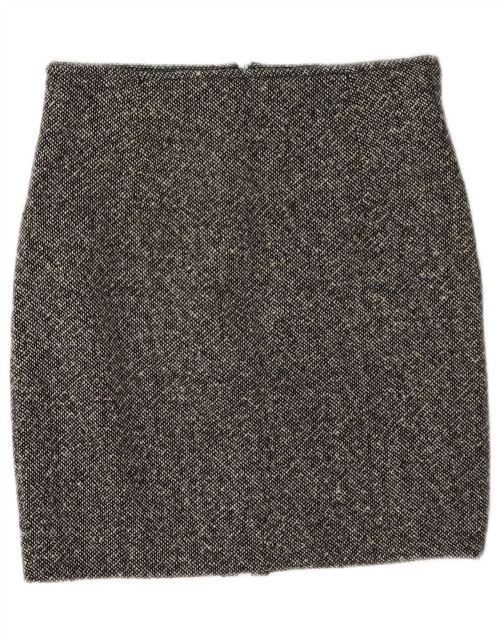 Minifalda vintage para mujer W28 gris medio
