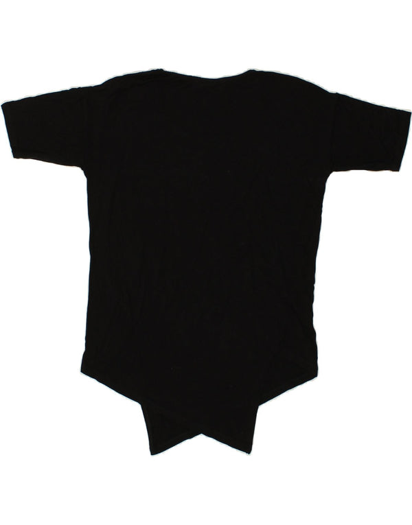 T-shirt grafica da donna DESIGUAL Top UK 10 piccola nera
