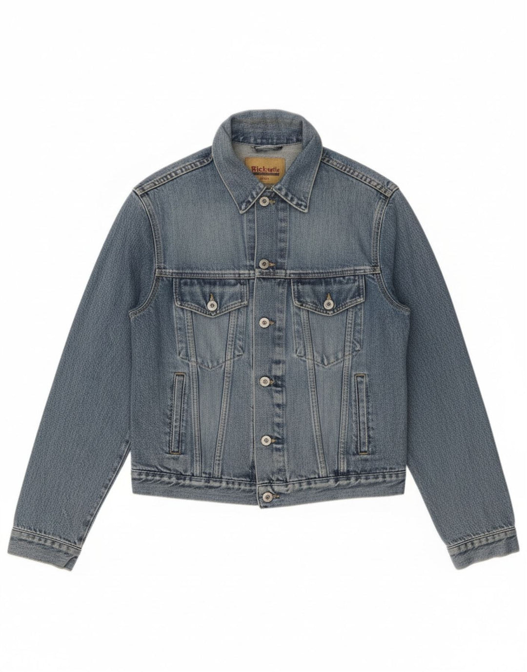 Giacca in denim da uomo Pickwick UK 38 cotone blu medio
