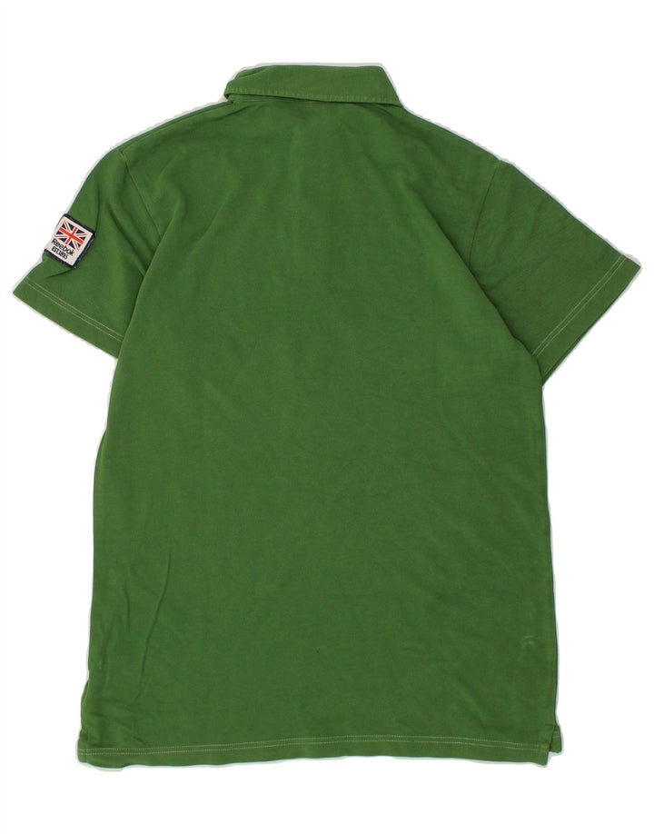 REEBOK Mens Polo Shirt Small Green Cotton Vintage Reebok and Second-Hand Reebok from Messina Hembry 