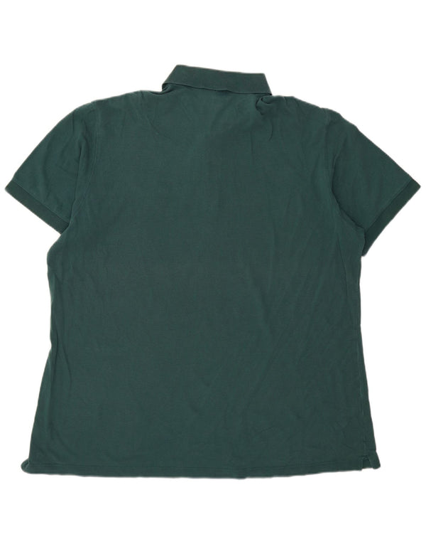 Hugo Boss Mens Polo Shirt 3XL Green Cotton