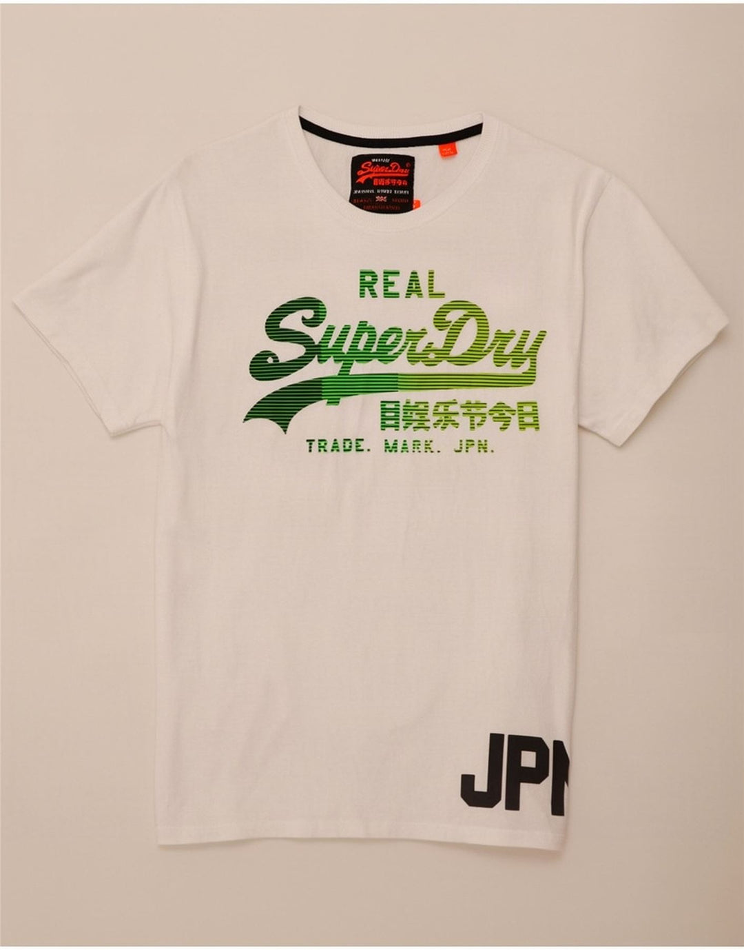 Męski T-shirt Superdry z grafiką, XL, biały