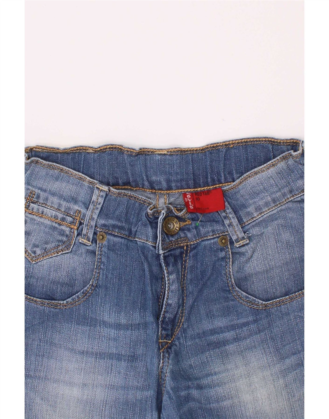 Levi's Boys Denim Shorts 9-10 Years W22 Blue Cotton