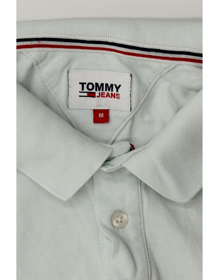 TOMMY HILFIGER Polo da uomo in cotone blu medio