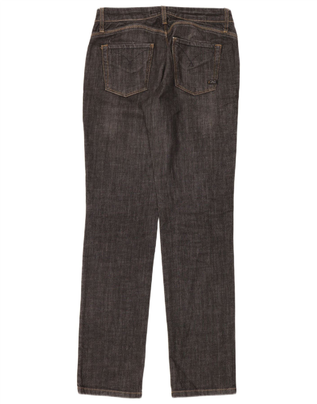 Massimo Dutti Womens Straight Jeans W31 L34 Navy Blue Cotton