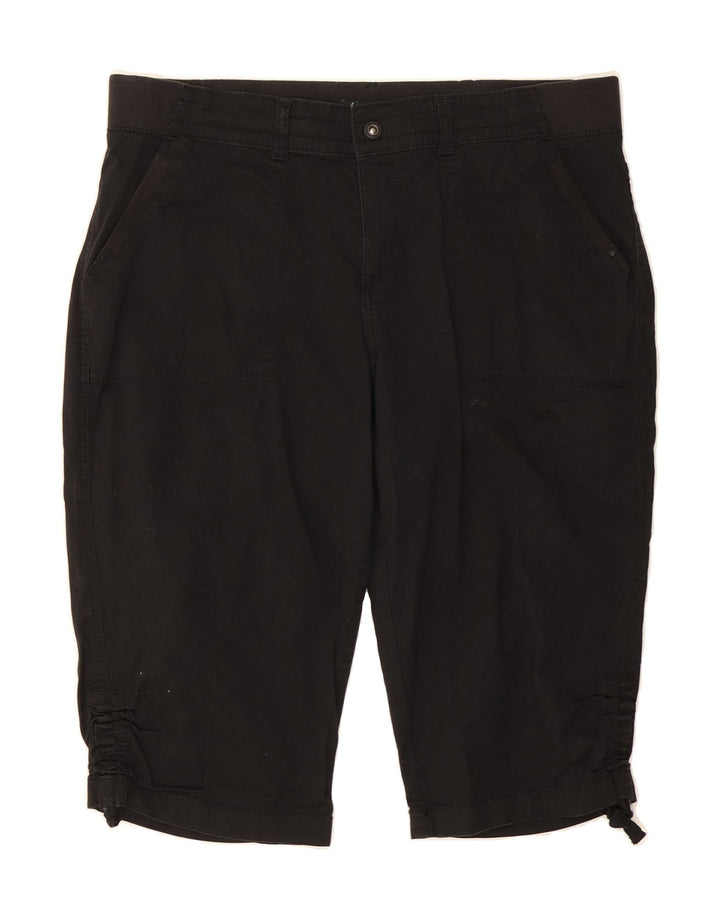 LEE Womens Bermuda Shorts US 16 2XL W36  Black Cotton Vintage Lee and Second-Hand Lee from Messina Hembry 