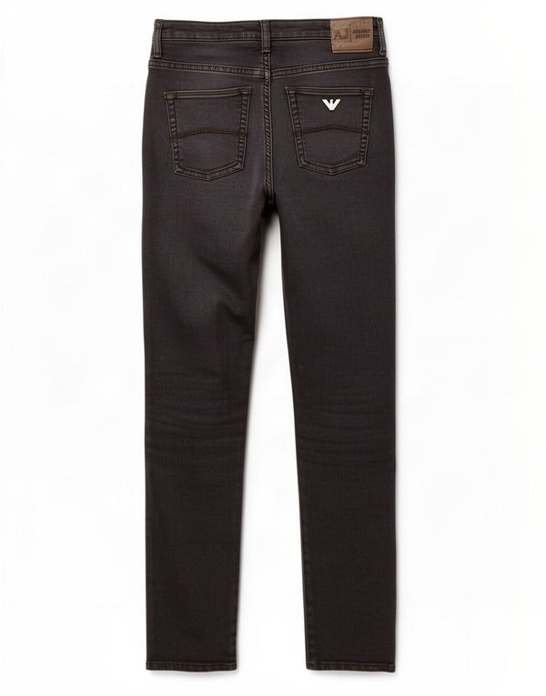 Jeans skinny da donna Armani W28 L29 cotone nero