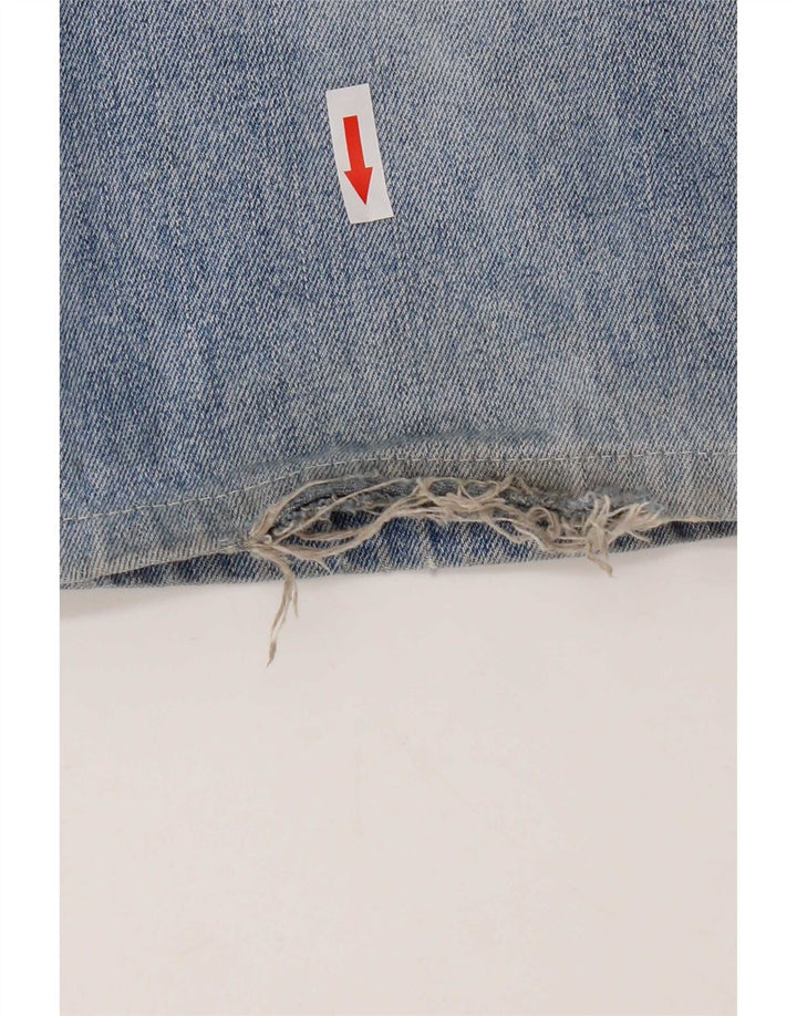 Levi's Uomo 503 Jeans dritti invecchiati W32 L33 Blu