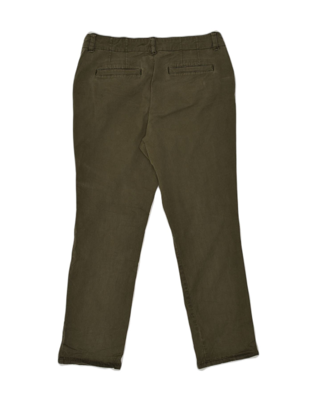 LEE Womens Slim Chino Trousers US 10 Large W32 L28 Khaki Cotton | Vintage Lee | Thrift | Second-Hand Lee | Used Clothing | Messina Hembry 
