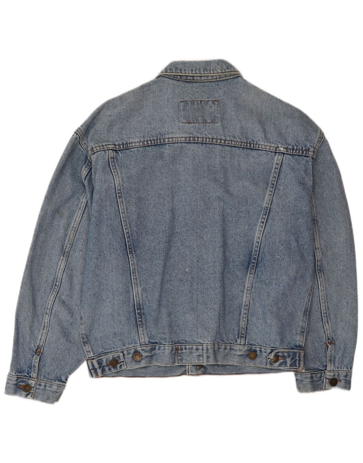 Carrera Boys Loose Fit Denim Jacket 13-14 Years Blue Cotton
