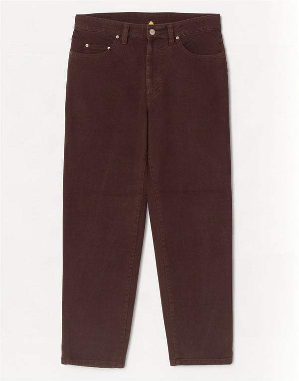 Camel Active Mens Tapered Jeans W31 L31 Brown Cotton