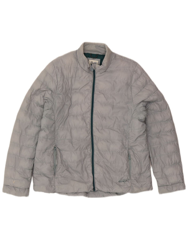 Weird Fish Dame Polstret Jakke UK 18 XL Blå Nylon
