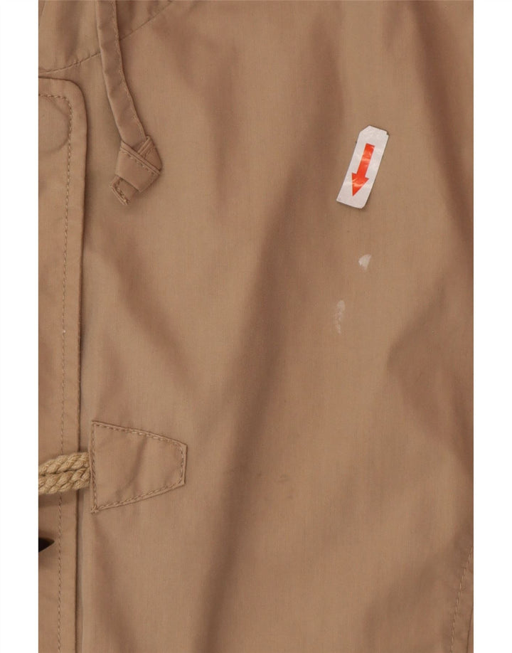 Fat Face Womens Hooded Utility Jacket UK 14 Large Beige Cotton