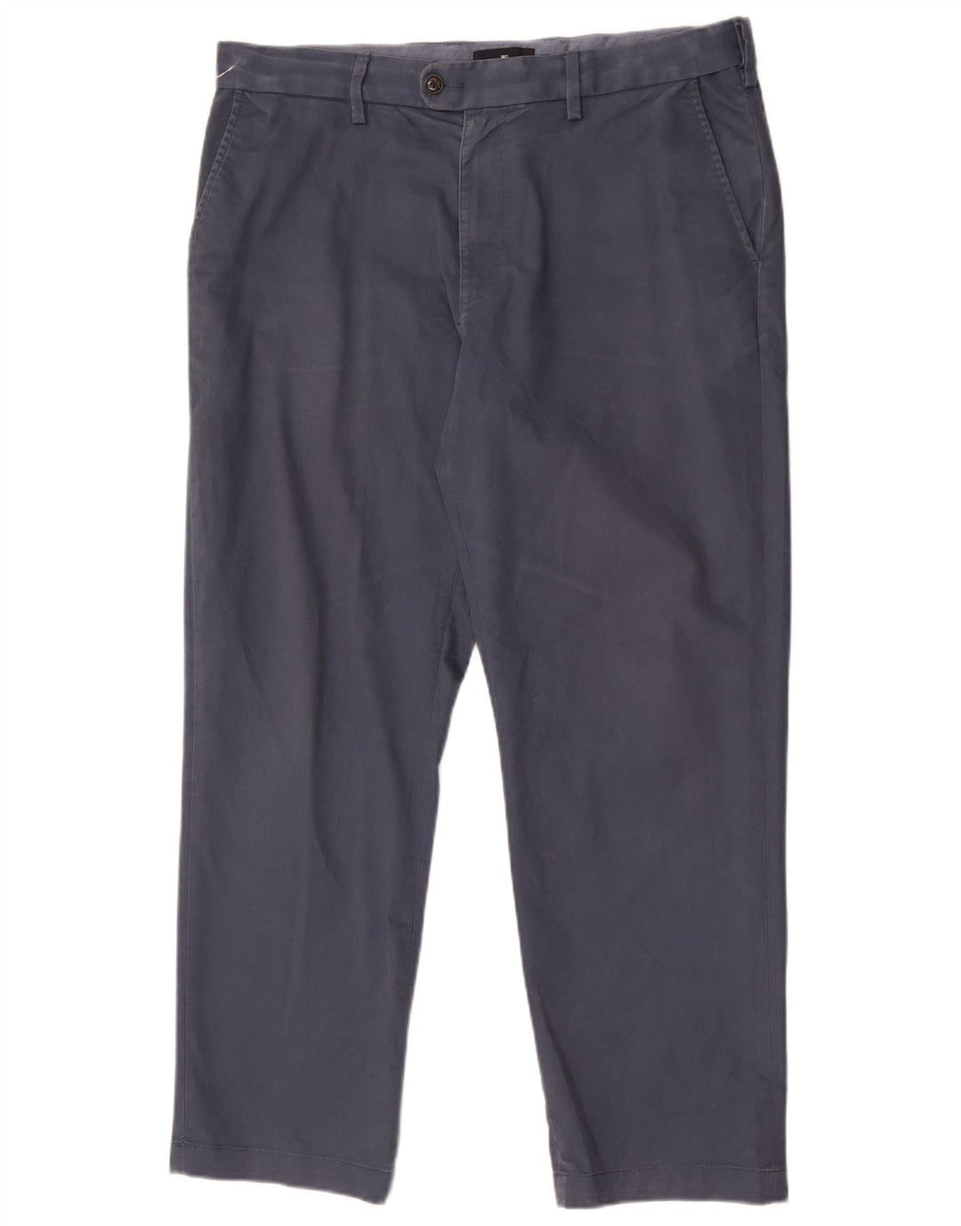 Marks & Spencer Mens Blue Harbour Straight Suit Trousers W36 L29 Navy
