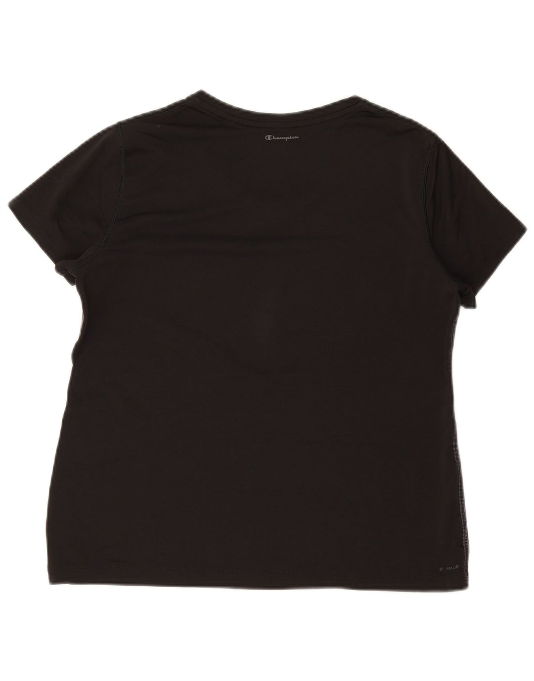 CHAMPION Womens T-Shirt Top UK 16 Large Black
