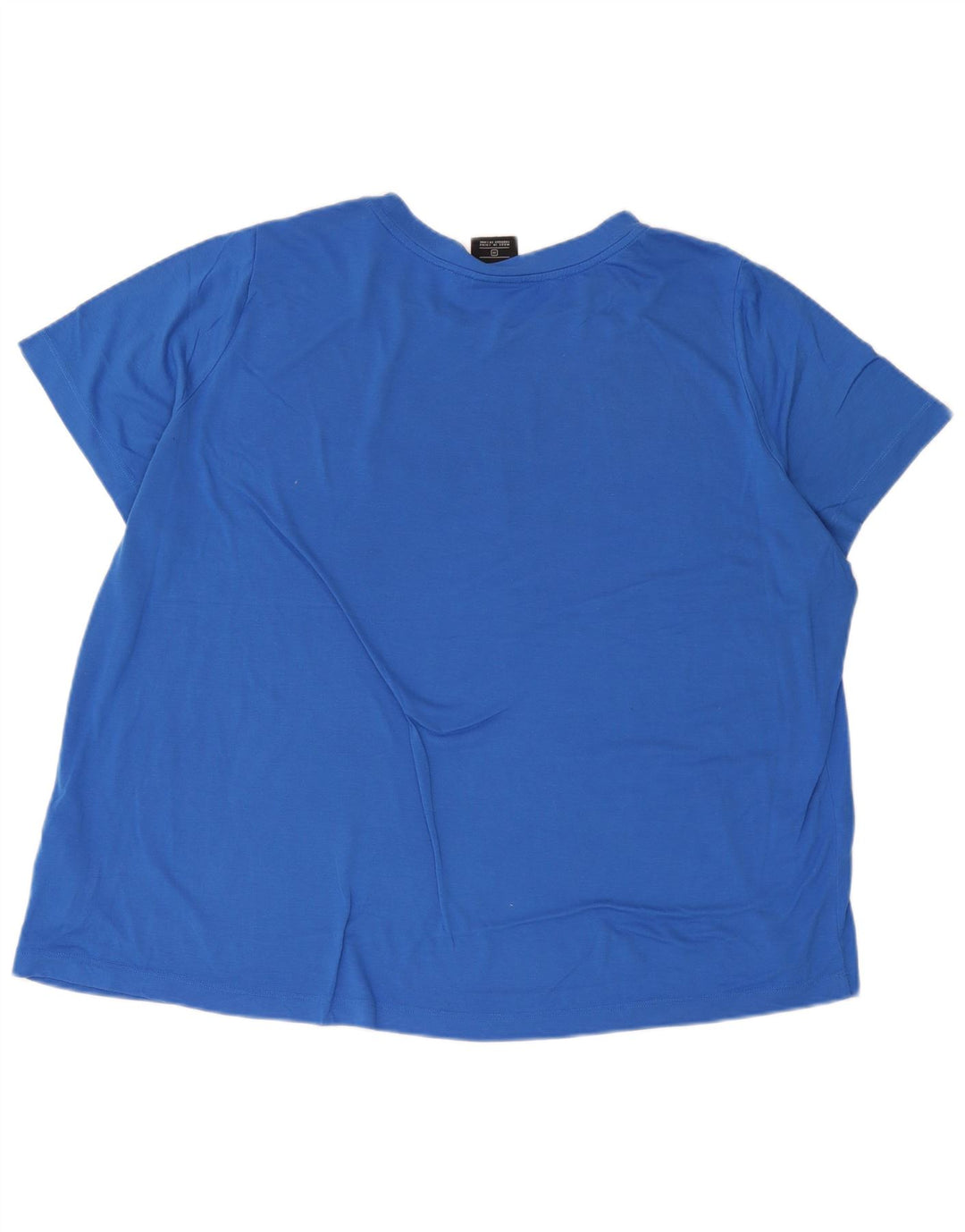 Nike grafisk T-shirt top til kvinder UK 22 3XL blå polyester