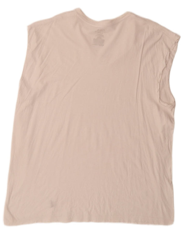 Polo Ralph Lauren Hombre Chaleco Top XL Algodón Blanco