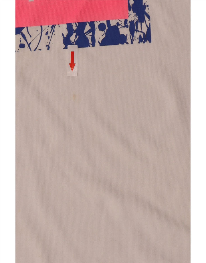 Nike T-shirt graphique pour homme en coton blanc 2XL