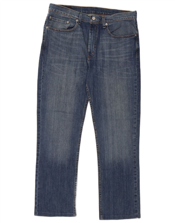 Мужские прямые джинсы Levi's W36 L29 синие, хлопок
