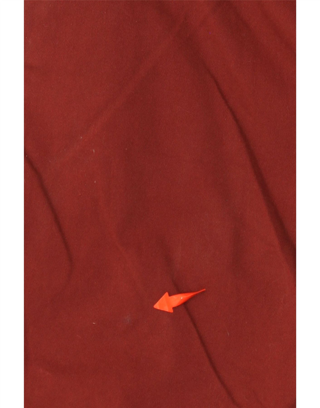 VOLCOM Mens Chino Shorts W30 Medium Burgundy Cotton
