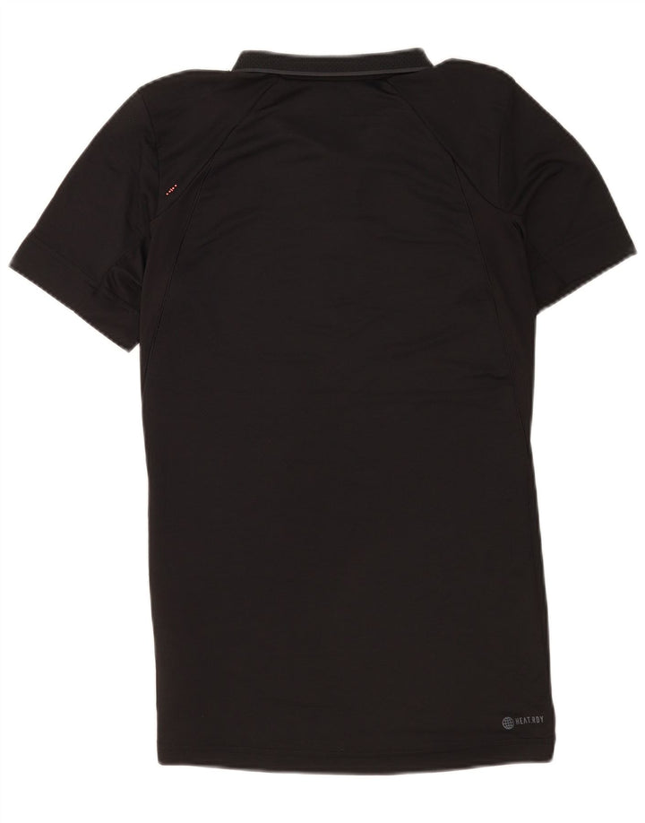 Adidas Herre Regular Fit Polo Shirt Medium Sort Polyester