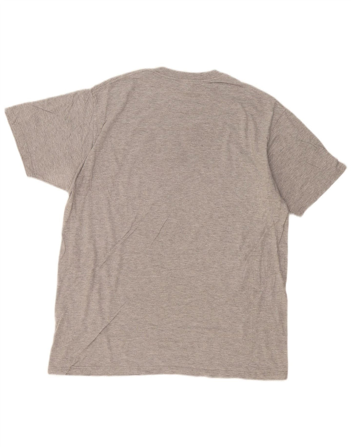 Levi's Herre grafisk T-shirt Top XL Grå Bomuld