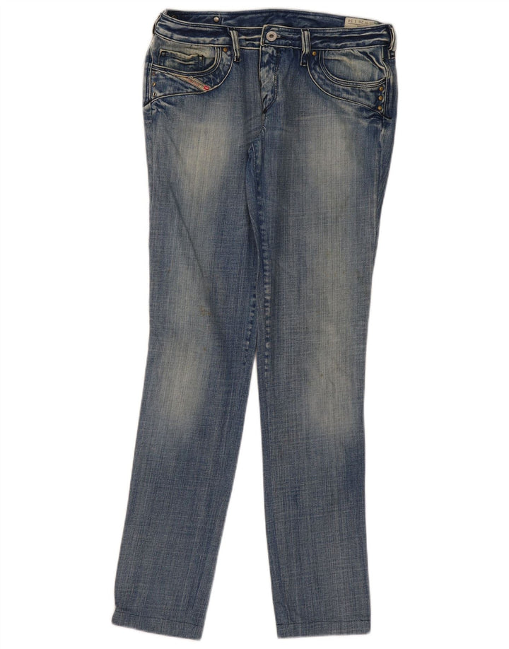 Diesel Womens Kycut Slim Jeans W28 L31 Blue Cotton