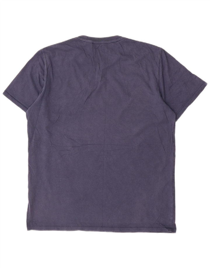 Levi's Mens Graphic T-Shirt Top Large Navy Blue Cotton