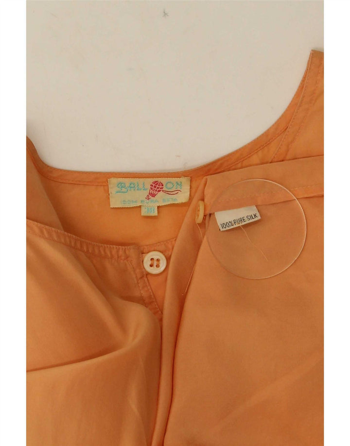 Vestido asimétrico para mujer Balloon EU 38 Seda naranja mediana