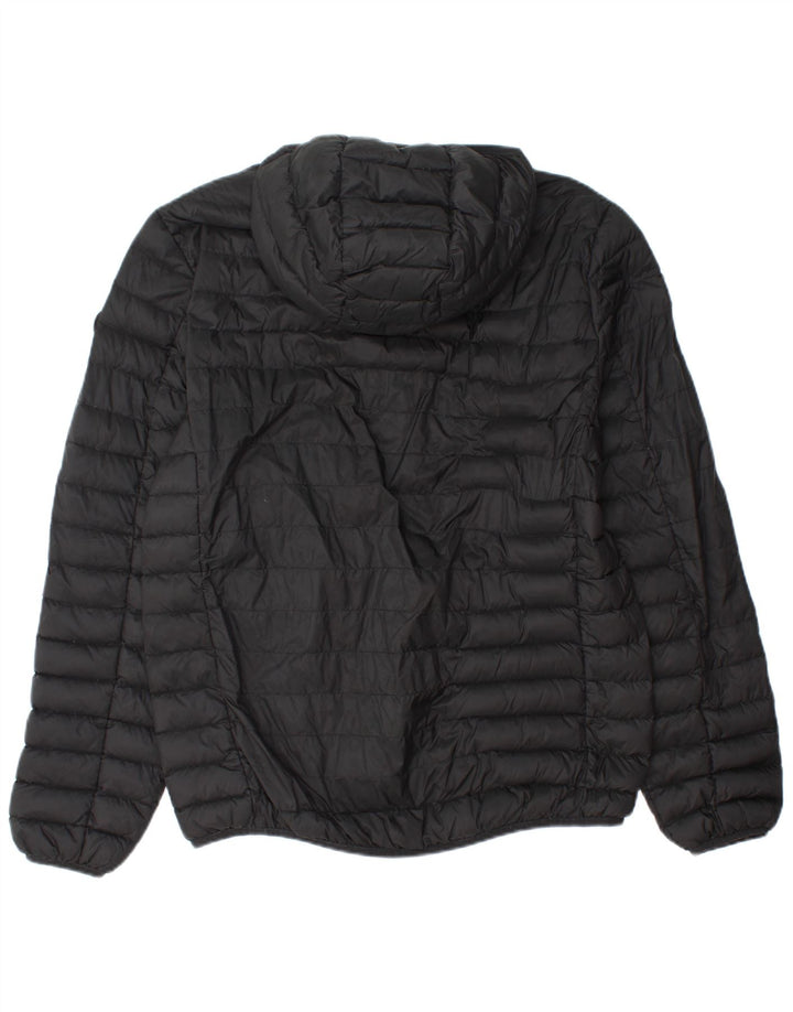 Mistral Mens Hooded Padded Jacket UK 42 XL Black