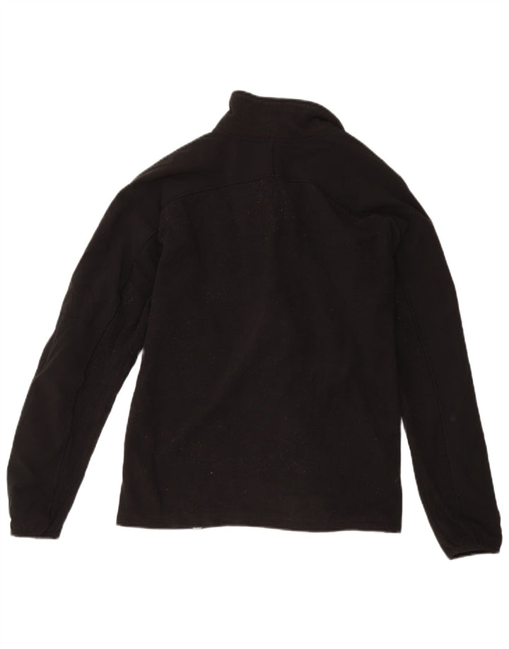 The North Face Womens Fleece Jacket UK 38 Medium Black Polyester