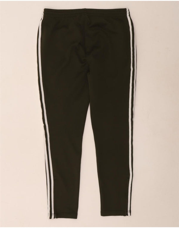 Calças de treino femininas Adidas UK 14 grandes verdes