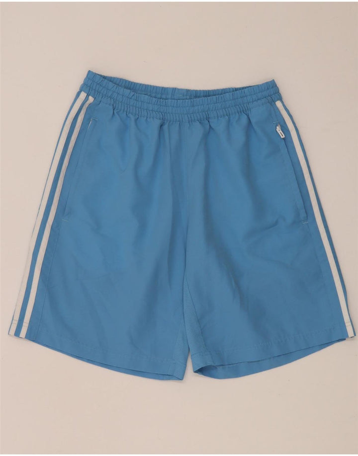 Adidas Mens Climacool Sport Shorts Medium Blue Polyester